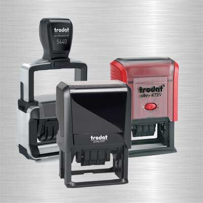 Datum- und Nummernstempel