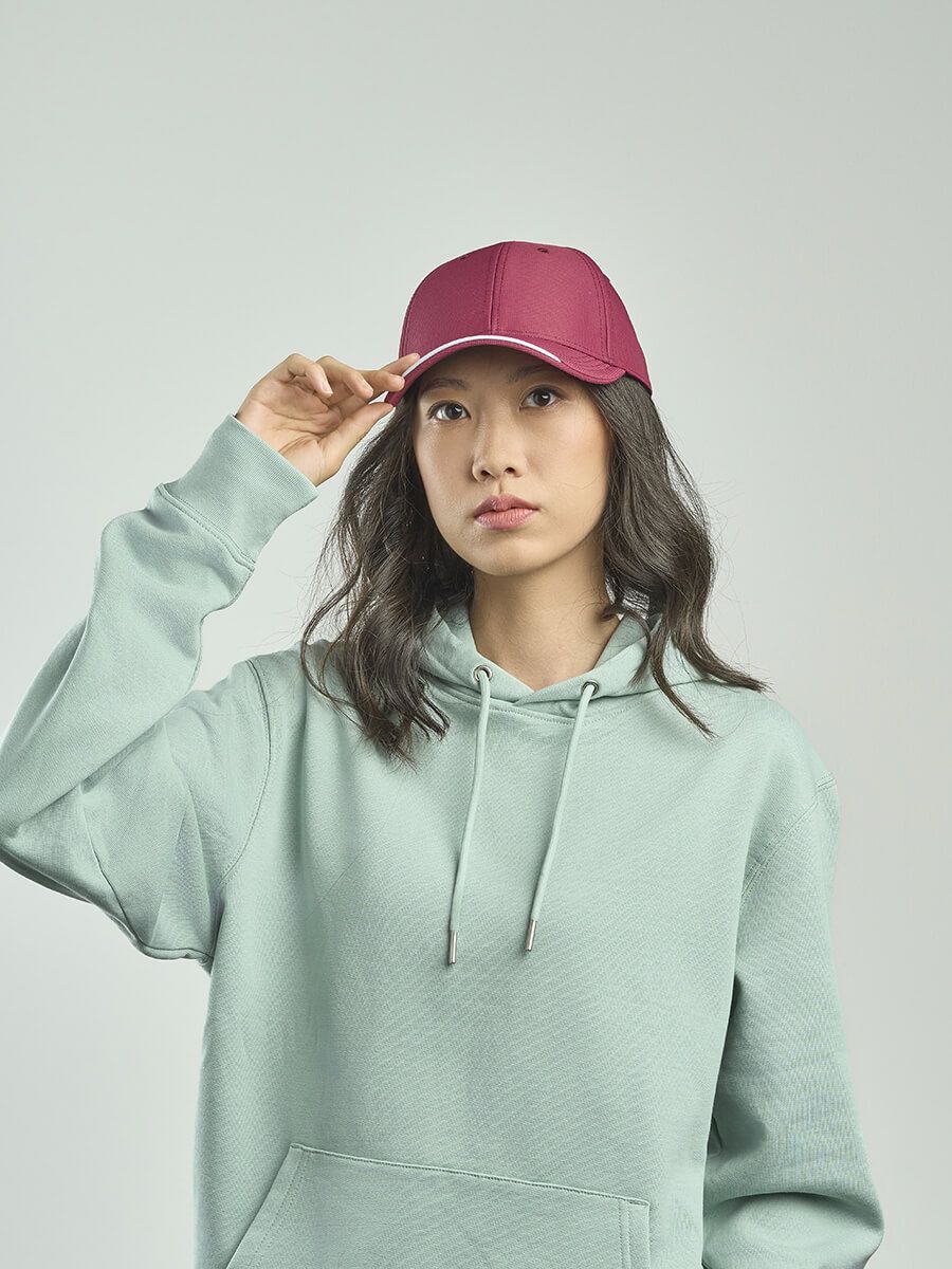 CAPPELLO VISIERA CURVA 6 PANNELLI