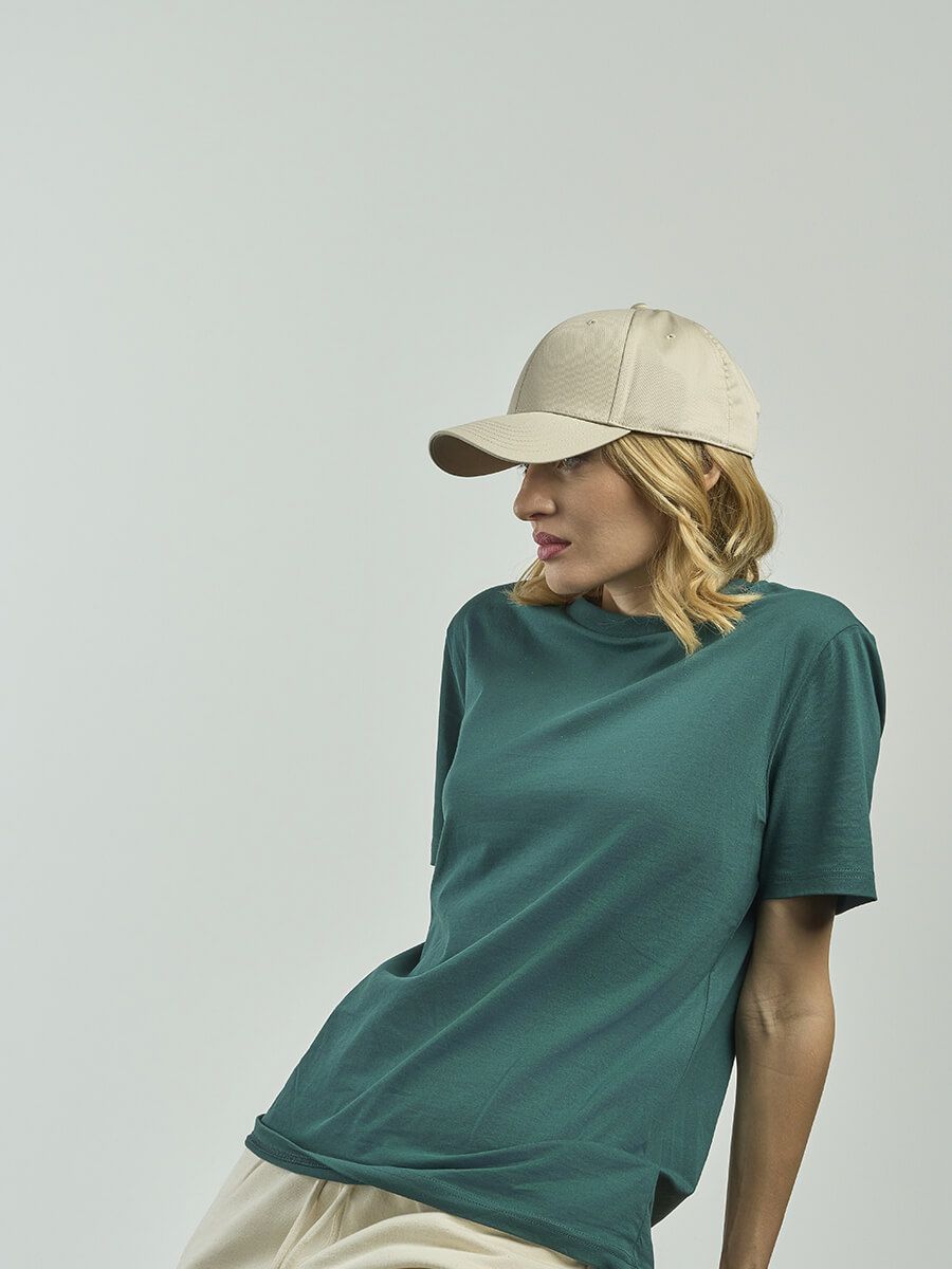 CAPPELLO VISIERA CURVA 6 PANNELLI