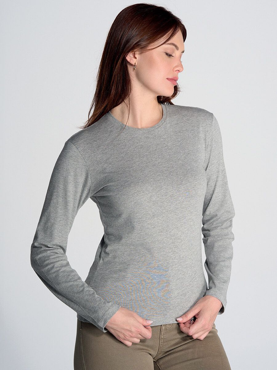 T-SHIRT DONNA MANICA LUNGA REGULAR