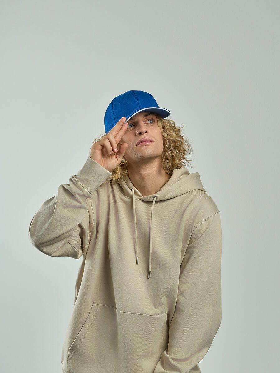 CAPPELLO VISIERA CURVA 6 PANNELLI