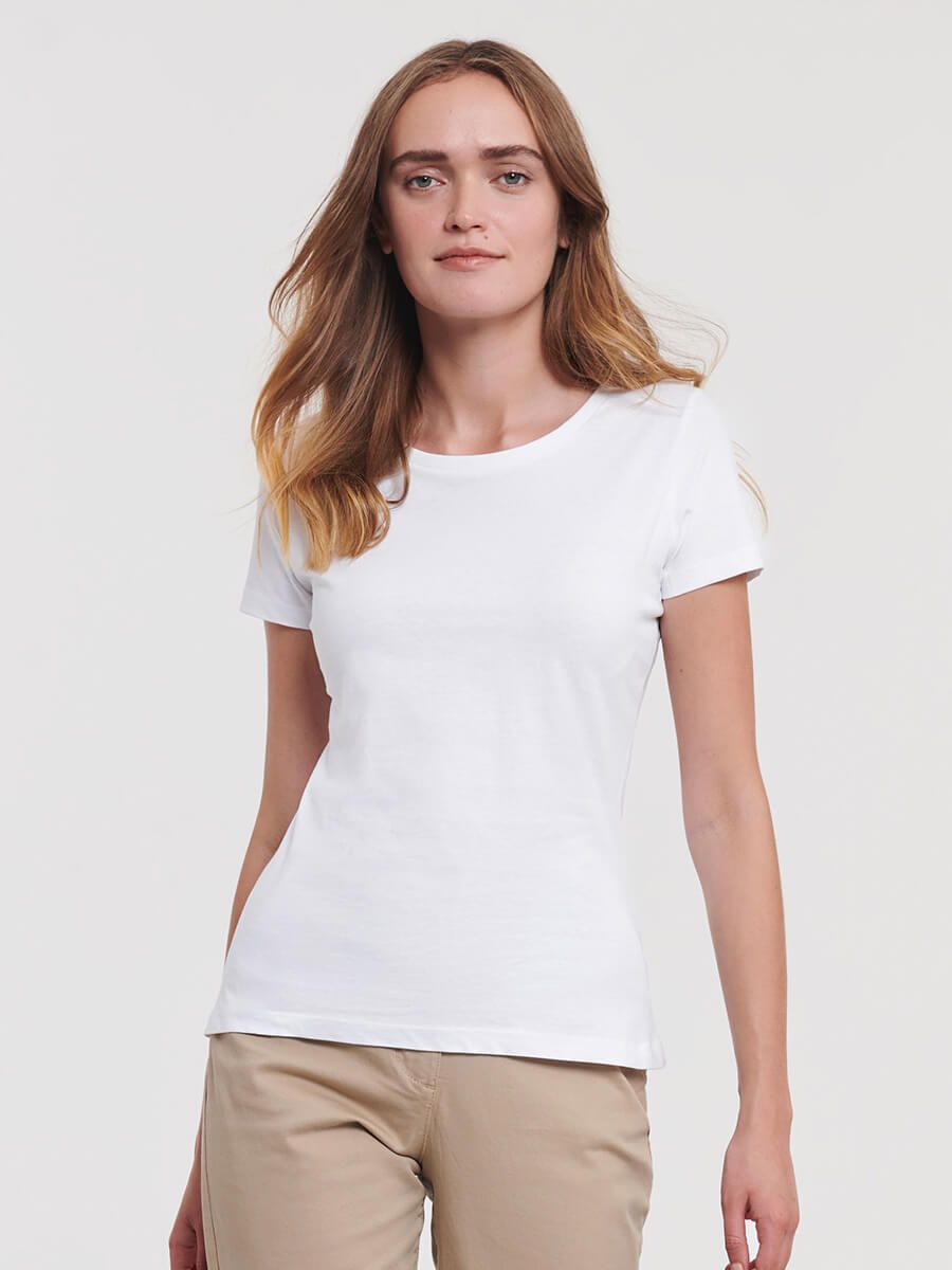 T-SHIRT DONNA MANICA CORTA PURE ORGANIC