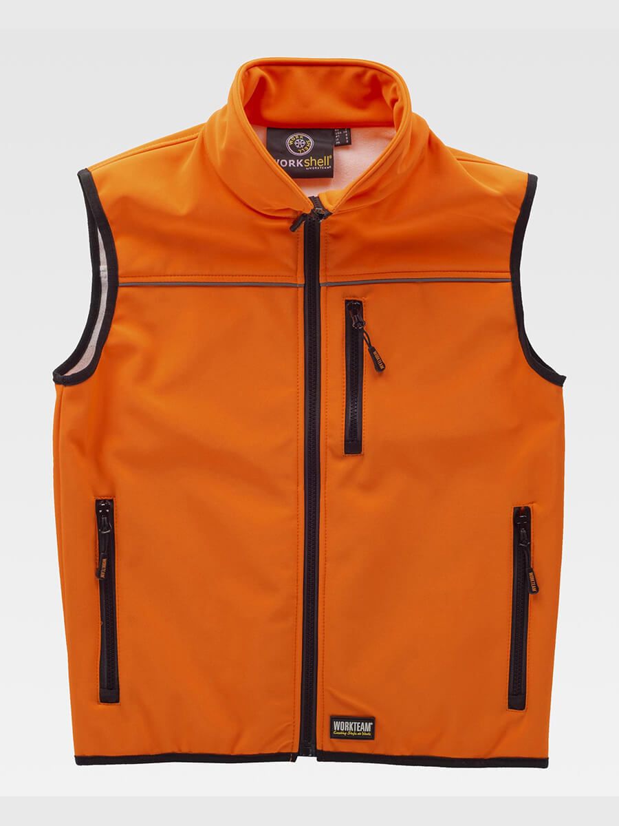 GILET SOFTSHELL ALTA VISIBILITA