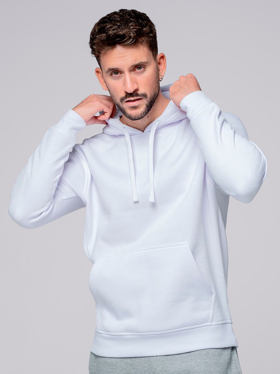 FELPA UOMO CAPPUCCIO LEGGERA FRENCH TERRY