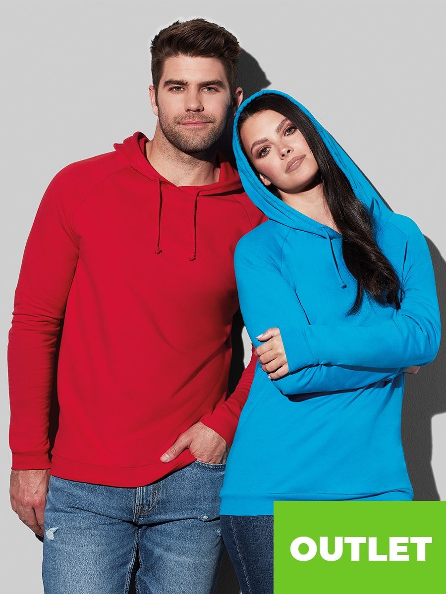 FELPA UNISEX CAPPUCCIO LEGGERA