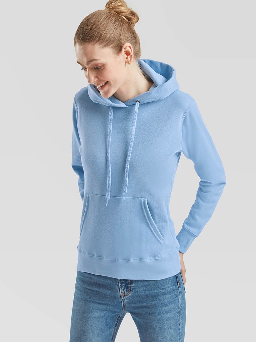 FELPA DONNA CAPPUCCIO CLASSIC