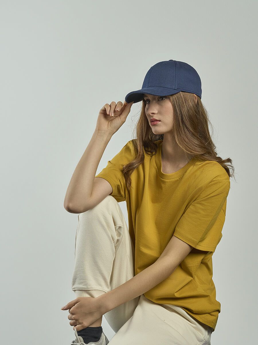 CAPPELLO VISIERA CURVA 6 PANNELLI