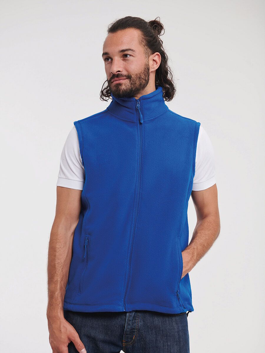 GILET UOMO IN PILE