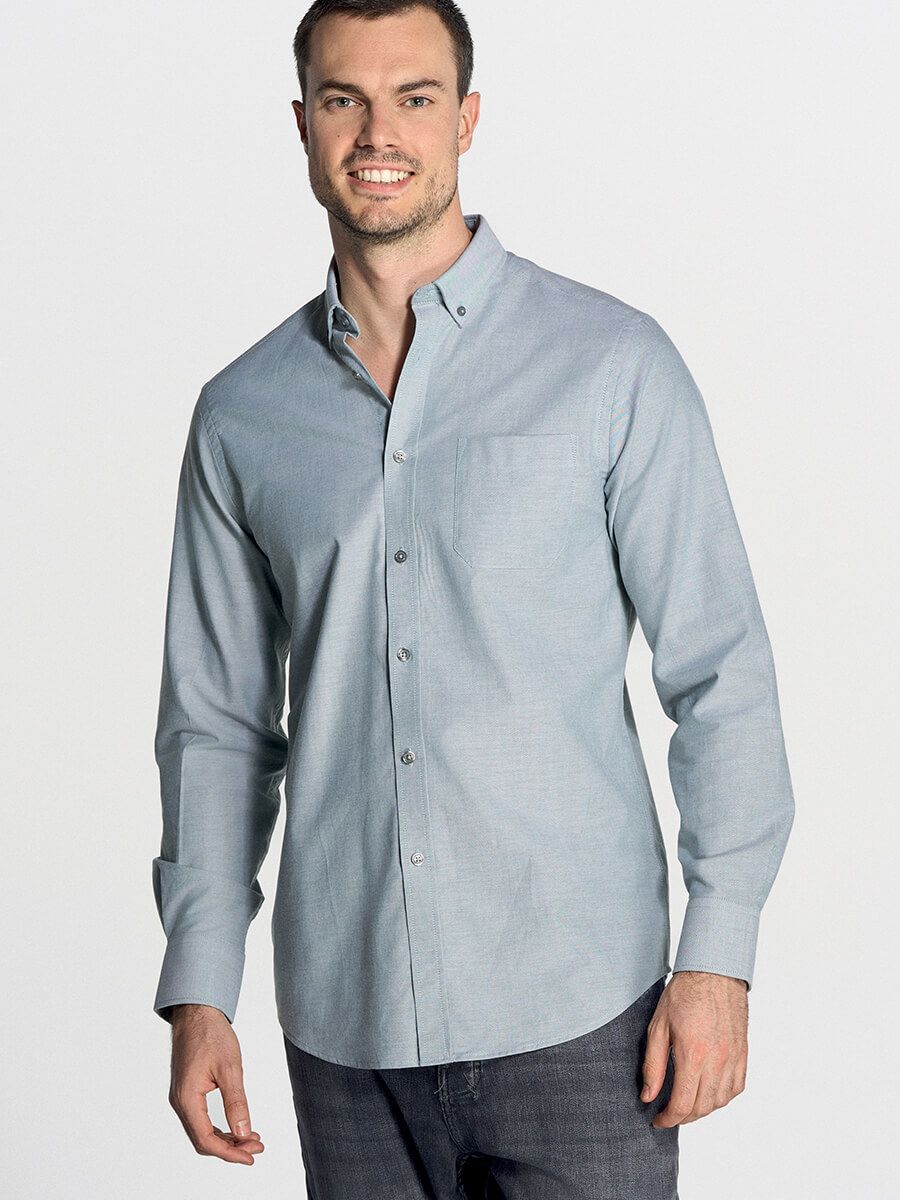CAMICIA UOMO MANICA LUNGA OXFORD