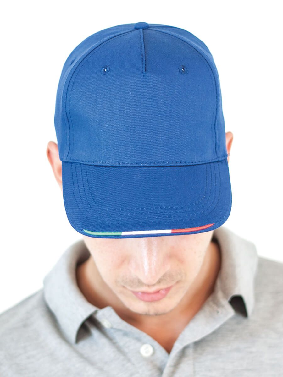 CAPPELLO VISIERA CURVA 5 PANNELLI