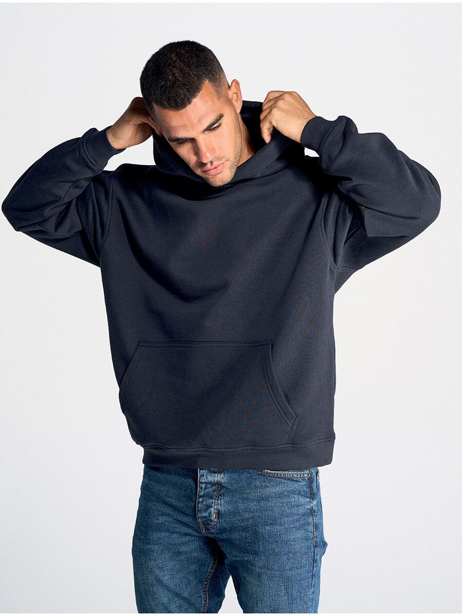 FELPA UOMO CAPPUCCIO OVERSIZE