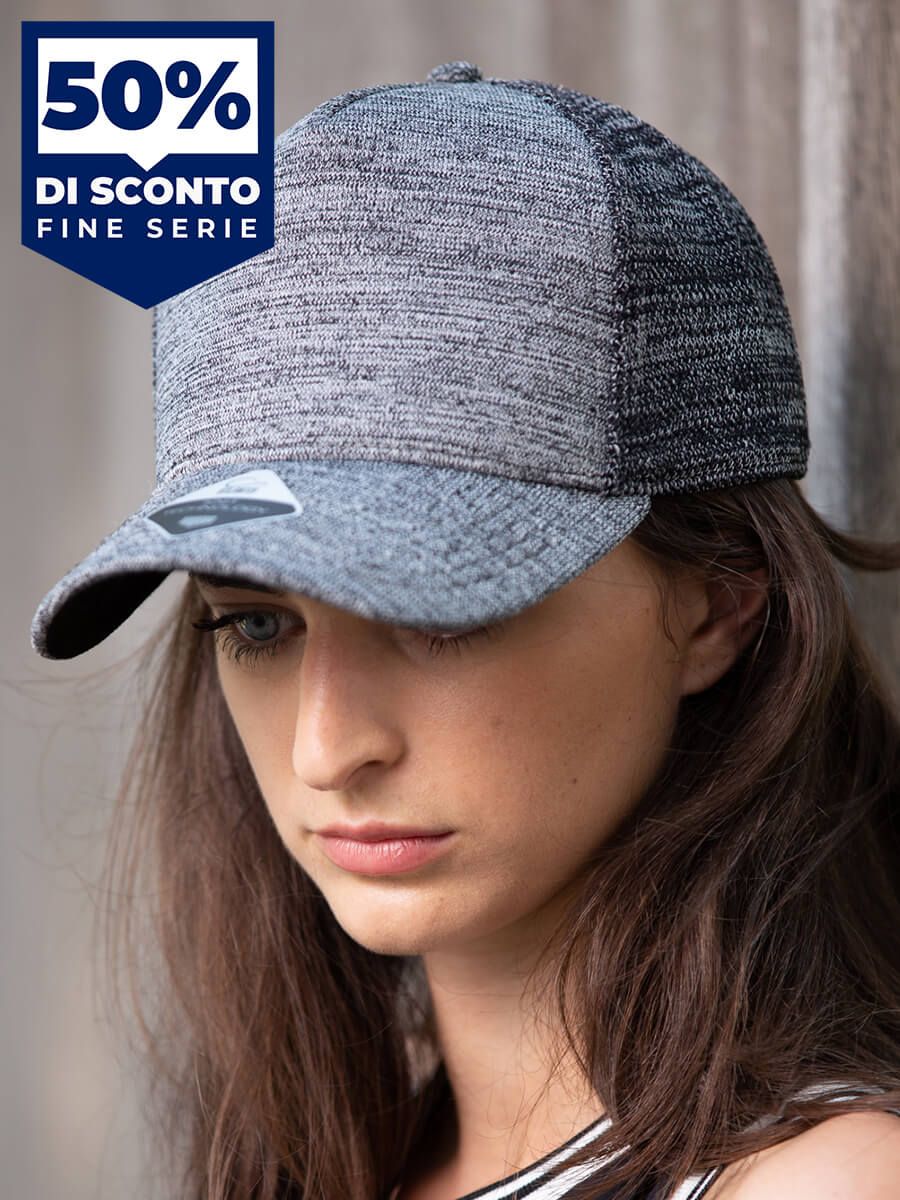 CAPPELLO VISIERA CURVA 5 PANNELLI
