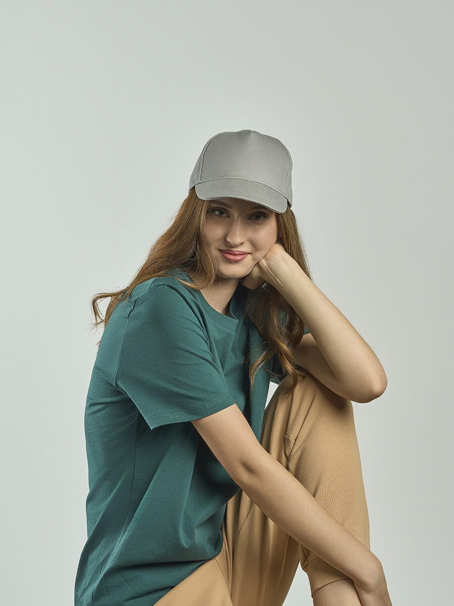 CAPPELLO VISIERA CURVA 5 PANNELLI