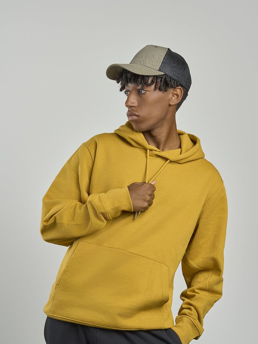 CAPPELLO VISIERA CURVA 5 PANNELLI MESH POSTERIORE