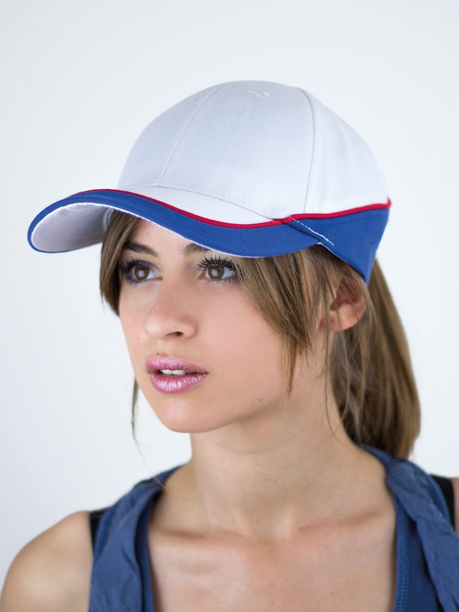CAPPELLO VISIERA CURVA 6 PANNELLI