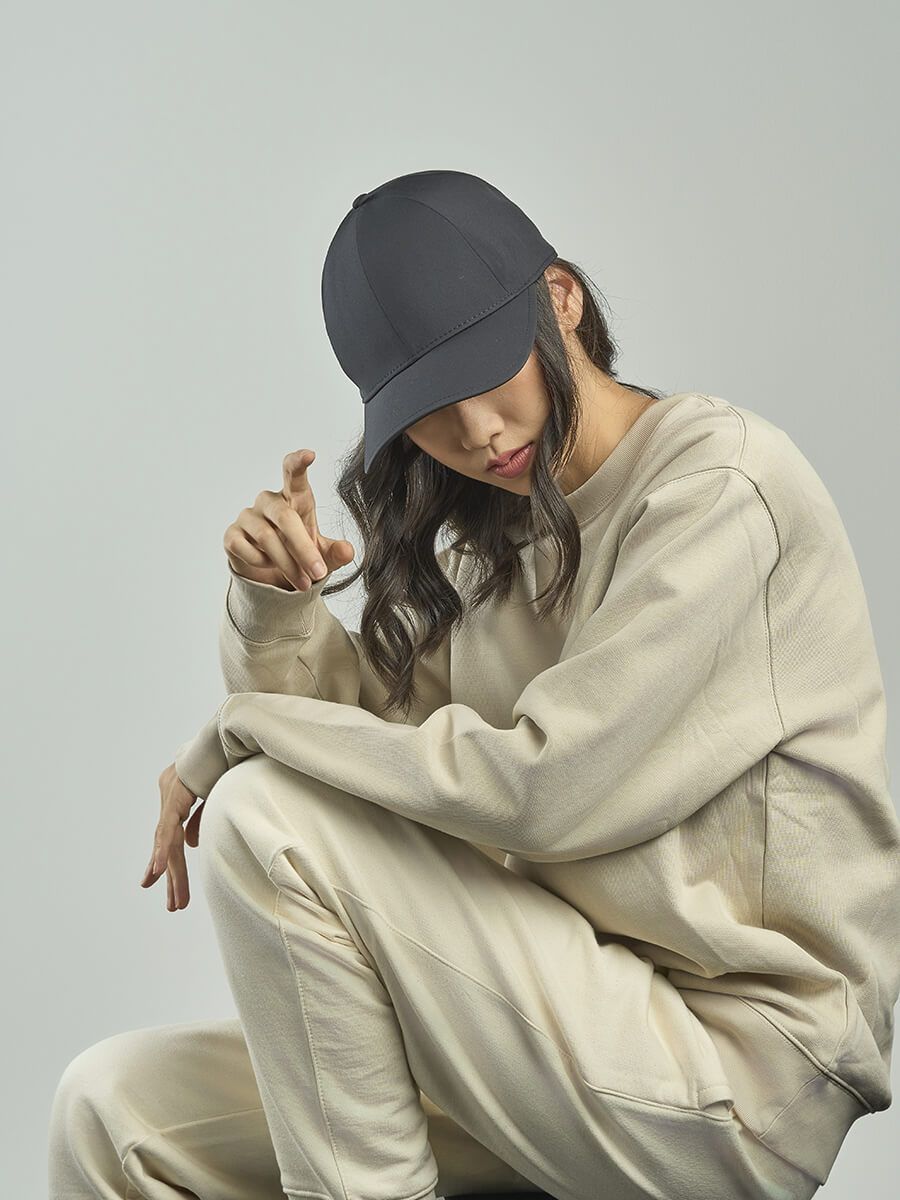 CAPPELLO VISIERA CURVA 6 PANNELLI