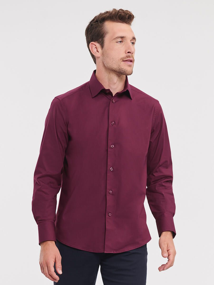 CAMICIA UOMO MANICA LUNGA STRETCH