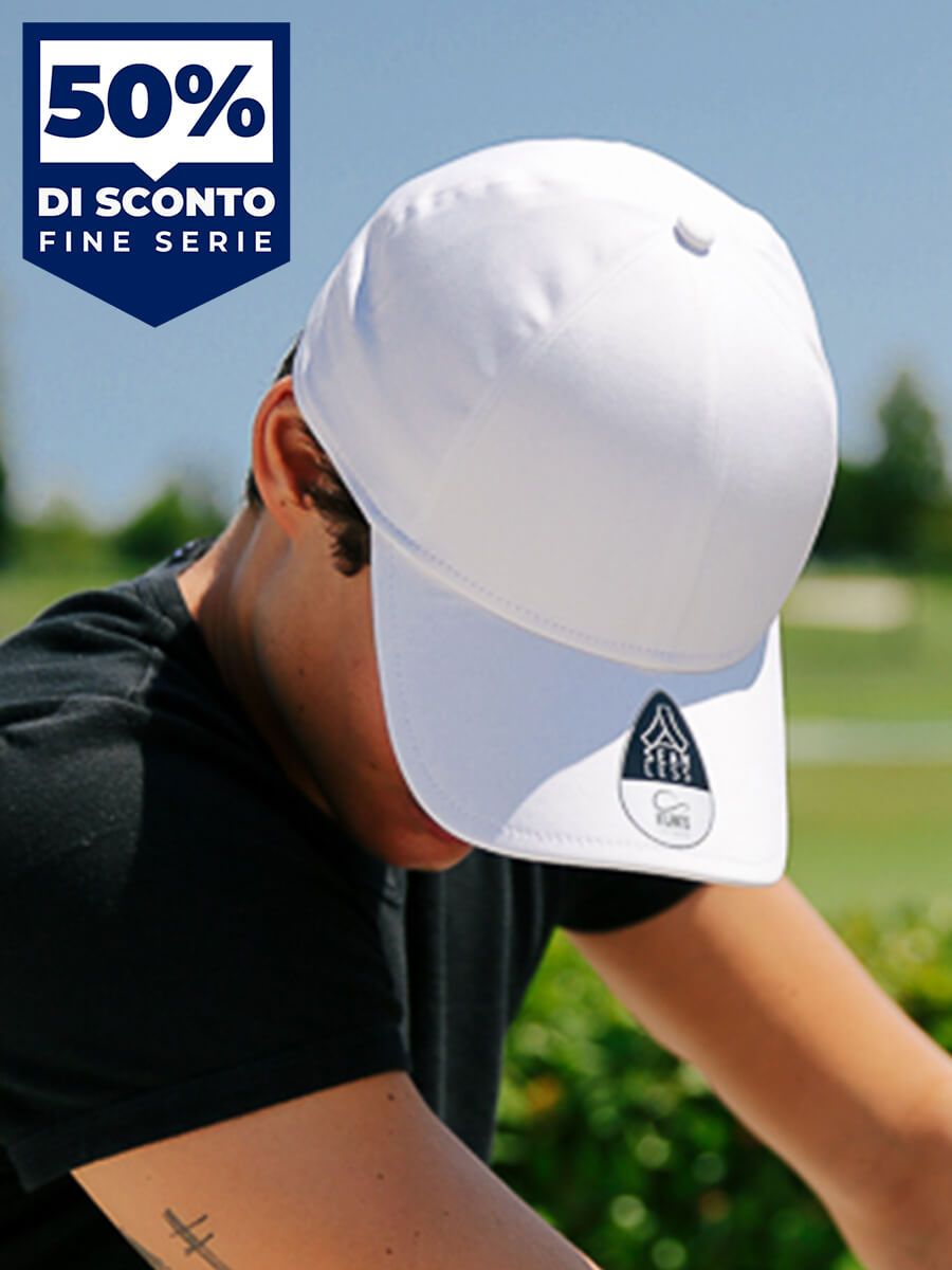 CAPPELLO VISIERA CURVA 6 PANNELLI