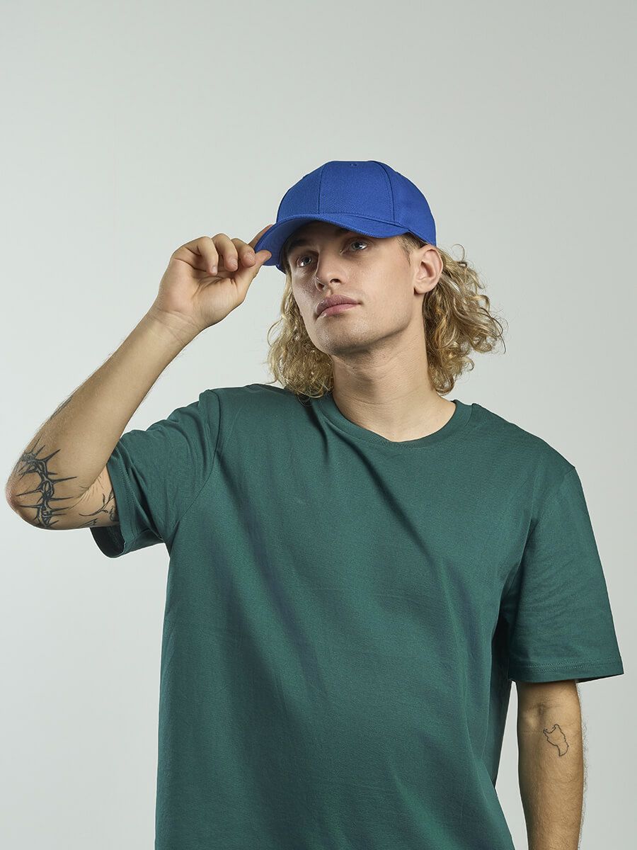 CAPPELLO VISIERA CURVA 6 PANNELLI