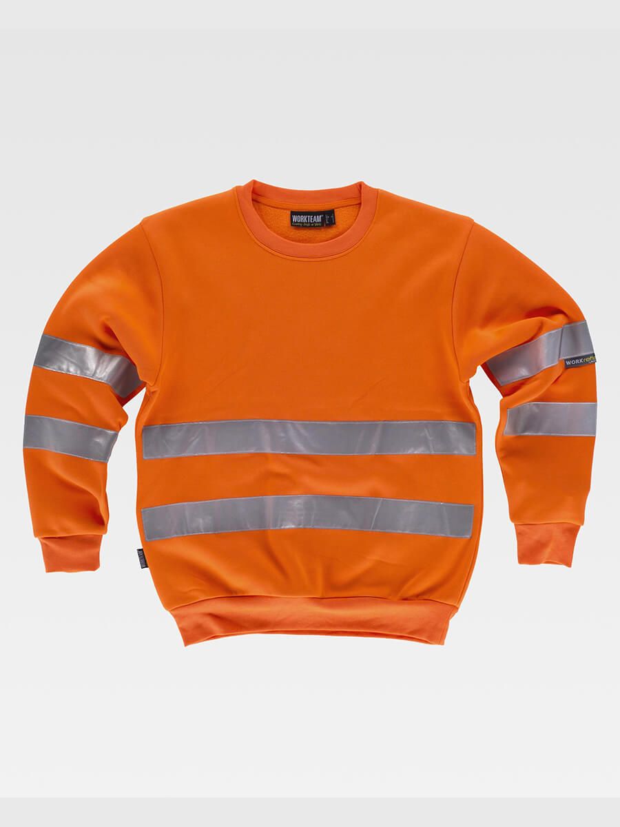 FELPA GIROCOLLO ALTA VISIBILITA CLASSE 2