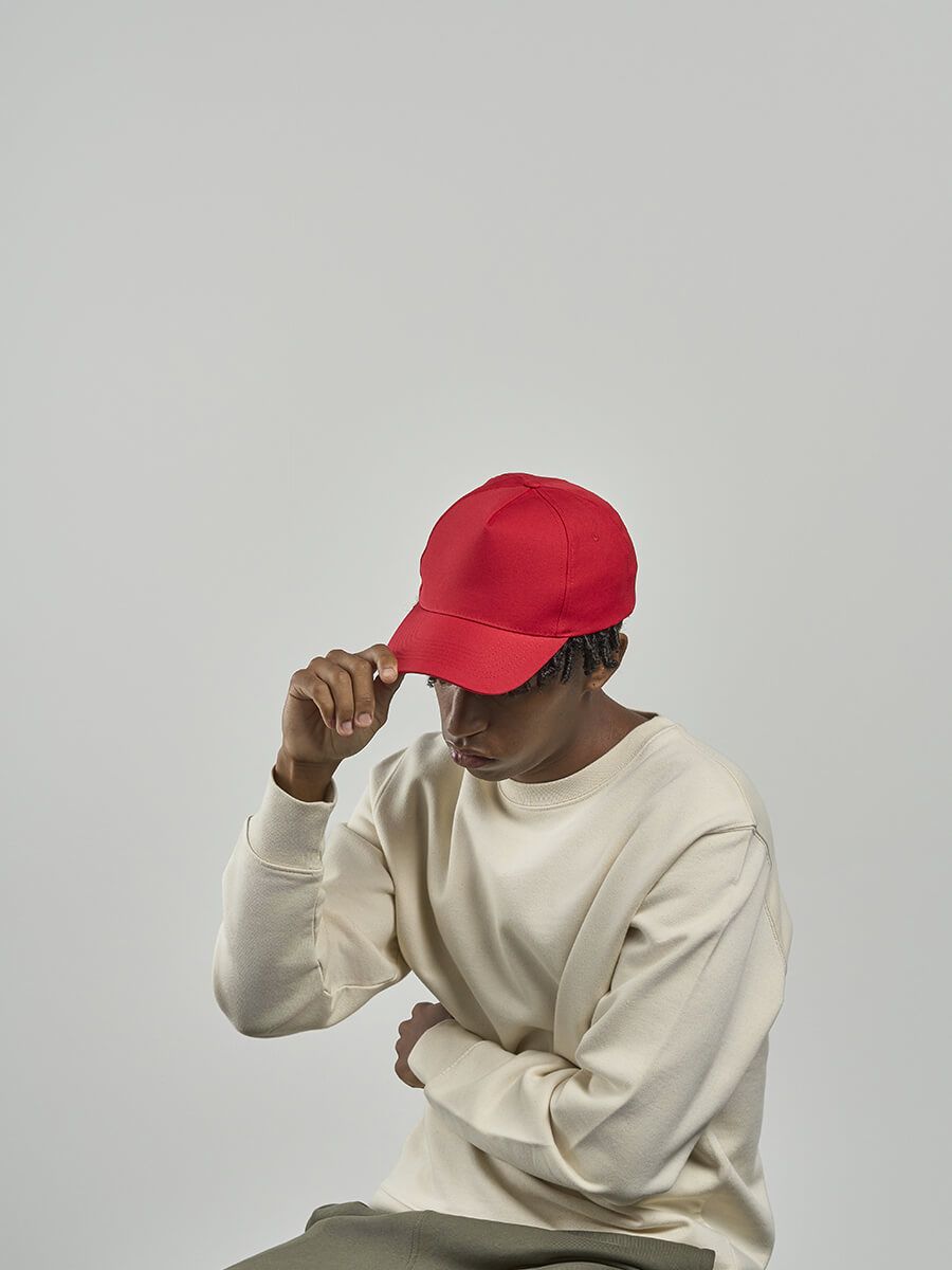 CAPPELLO VISIERA CURVA 5 PANNELLI