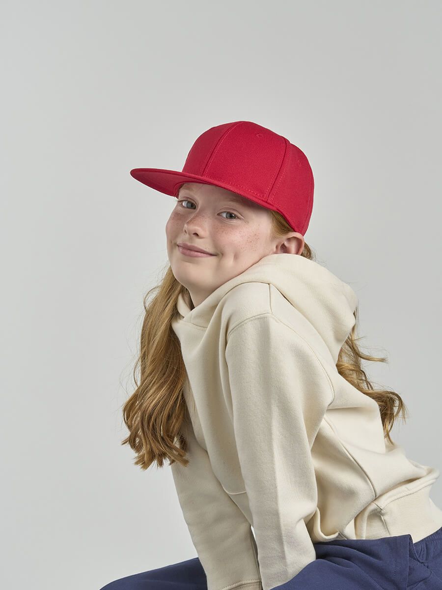 CAPPELLO BAMBINO VISIERA PIATTA 6 PANNELLI