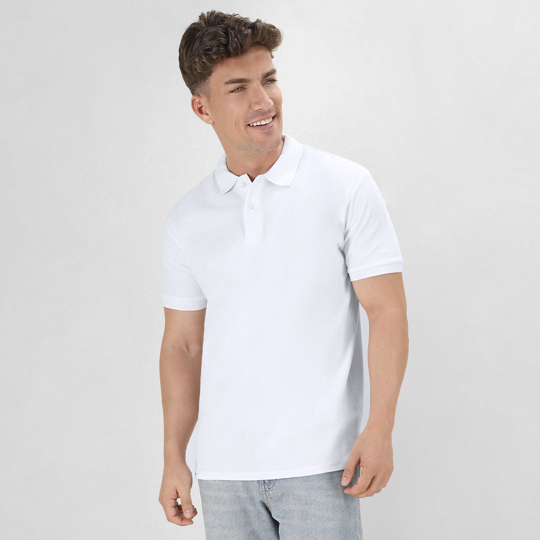 Polo Adulto Bianco Koupan