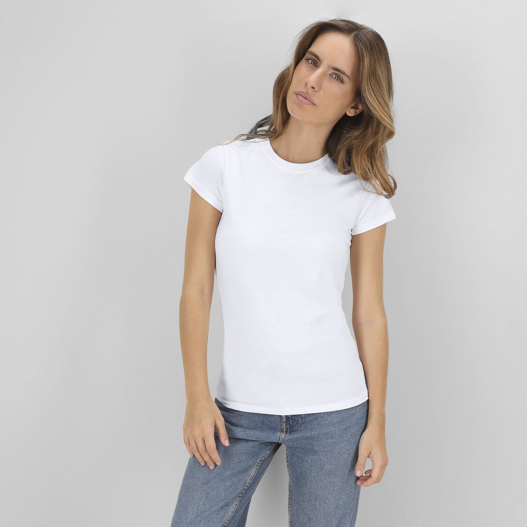 T-Shirt Donna Bianca "keya" WCS150