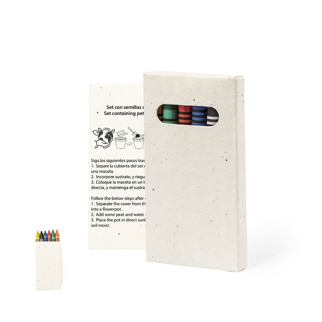 Set Colori Cera con Semi Fyser