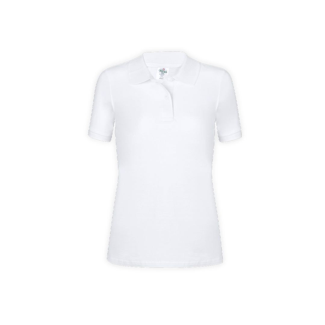 Polo Donna Bianco "keya" WPS180