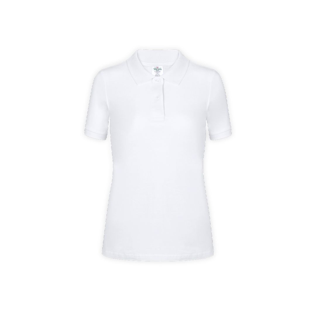 Polo Donna Bianco "keya" WPS180