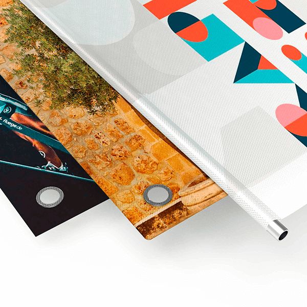 Striscioni: Striscione In PVC 4 Metri X 1 Metro