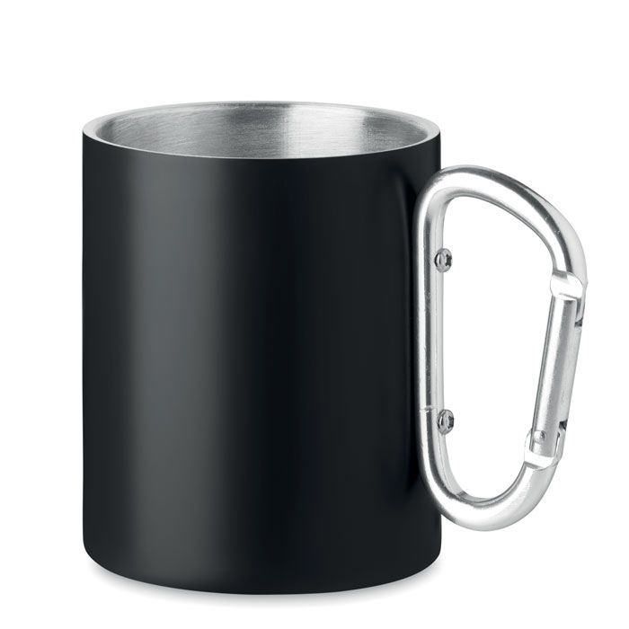 TRUMBA. Tazza in metallo doppio strato