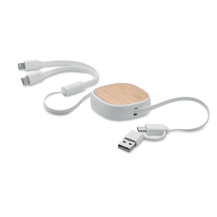 TOGOBAM. Cavo di ricarica USB retrattile