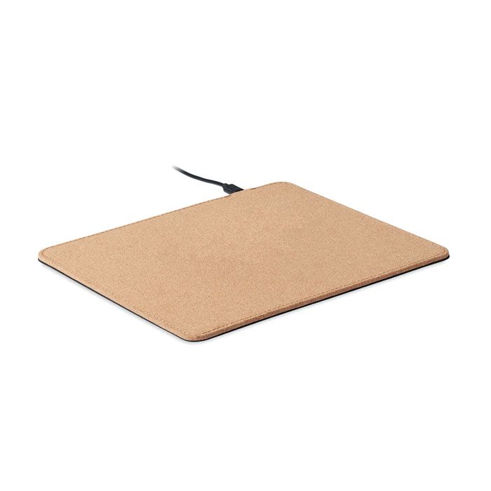WIRELESS MATTY. Mouse pad in sughero 15W