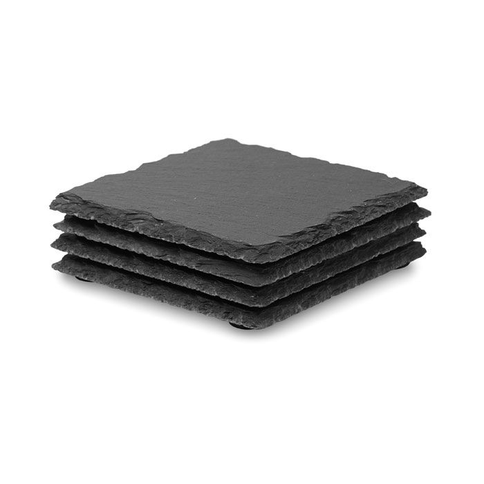 SLATE4. Sottobicchieri con base in EVA