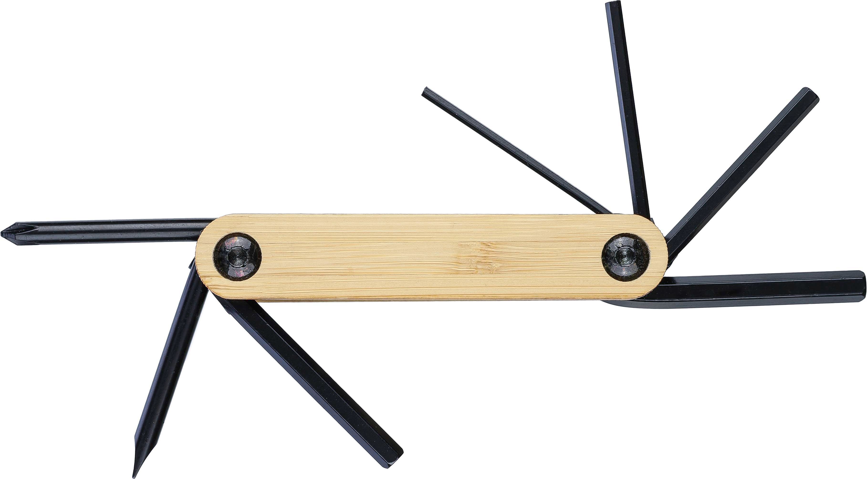 Set 7 utensili in acciaio e carbonio Edna