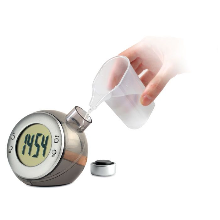 DROPPY. Orologio da tavolo ad acqua