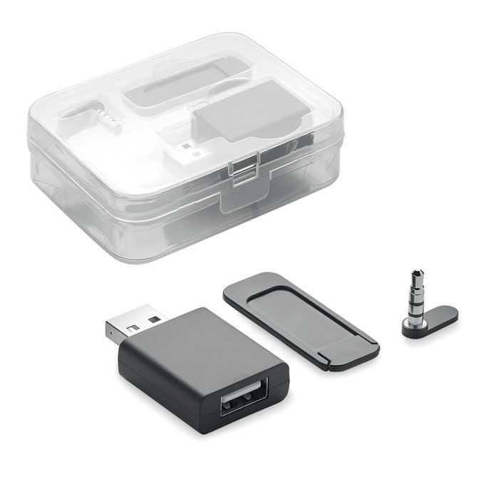 BLOCKER SET. Webcam, blocco dati e audio