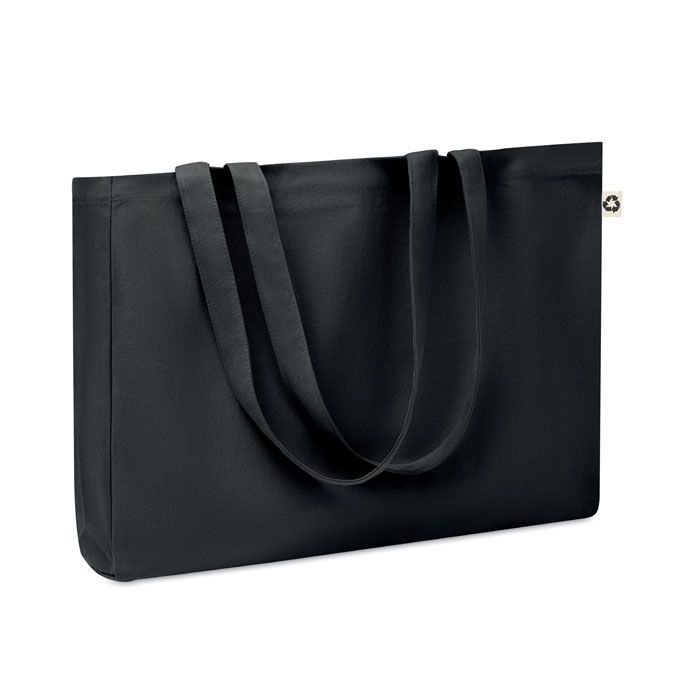 RESPECT COLOURED. Borsa in tela riciclata 280 gr/