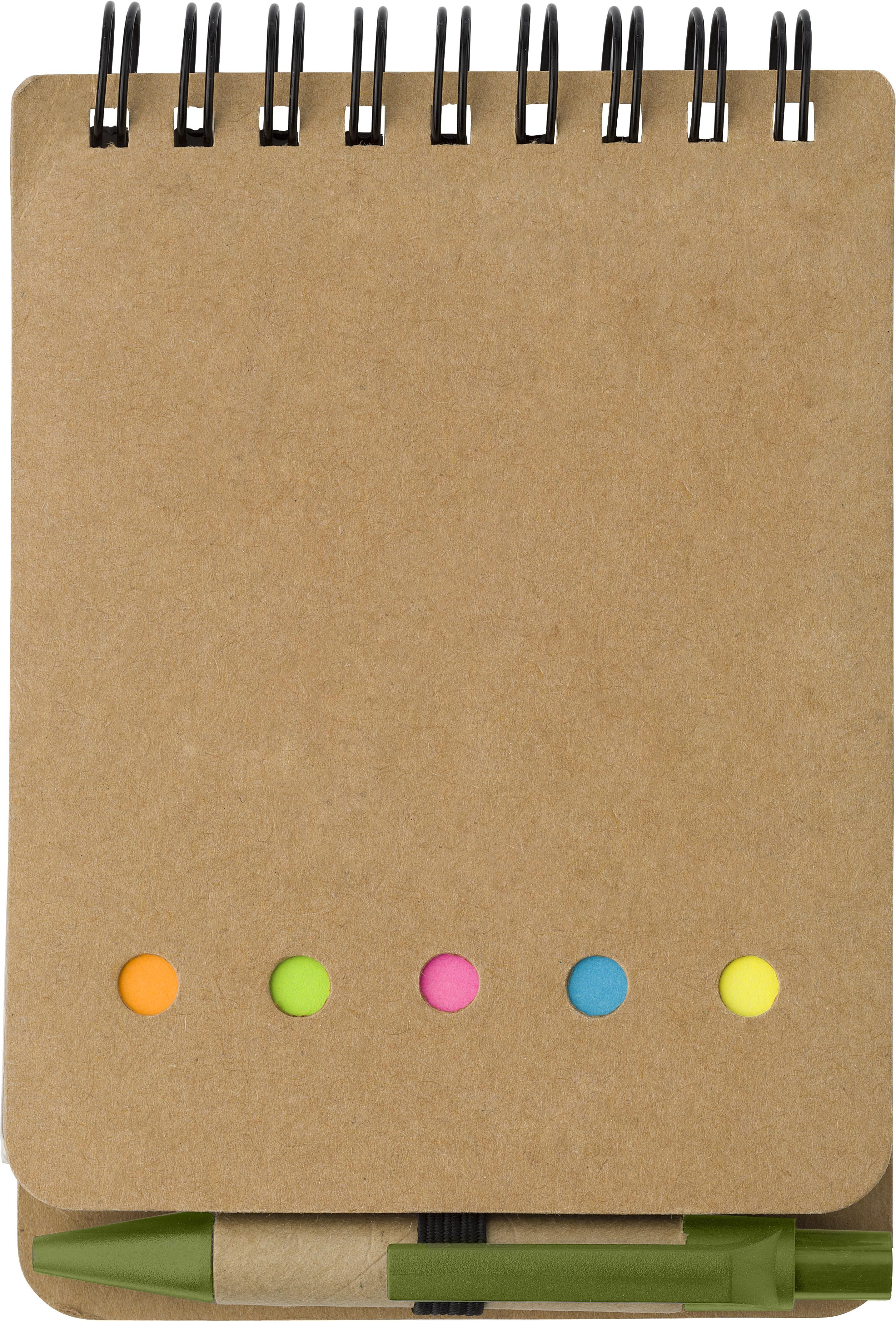 Set memo a spirale in vari colori Rodrigo