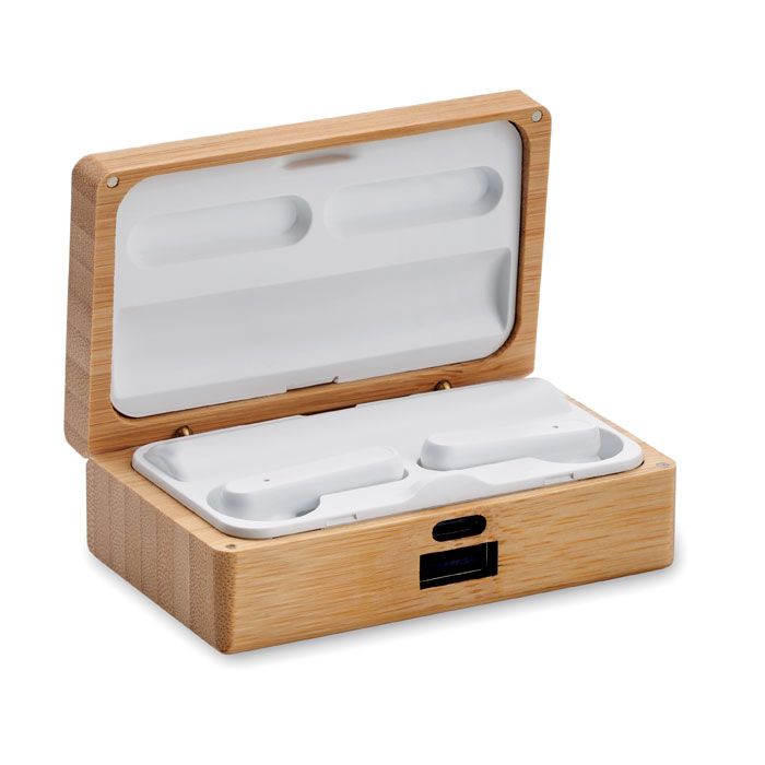 OREBAM. Auricolari TWS in custodia di b