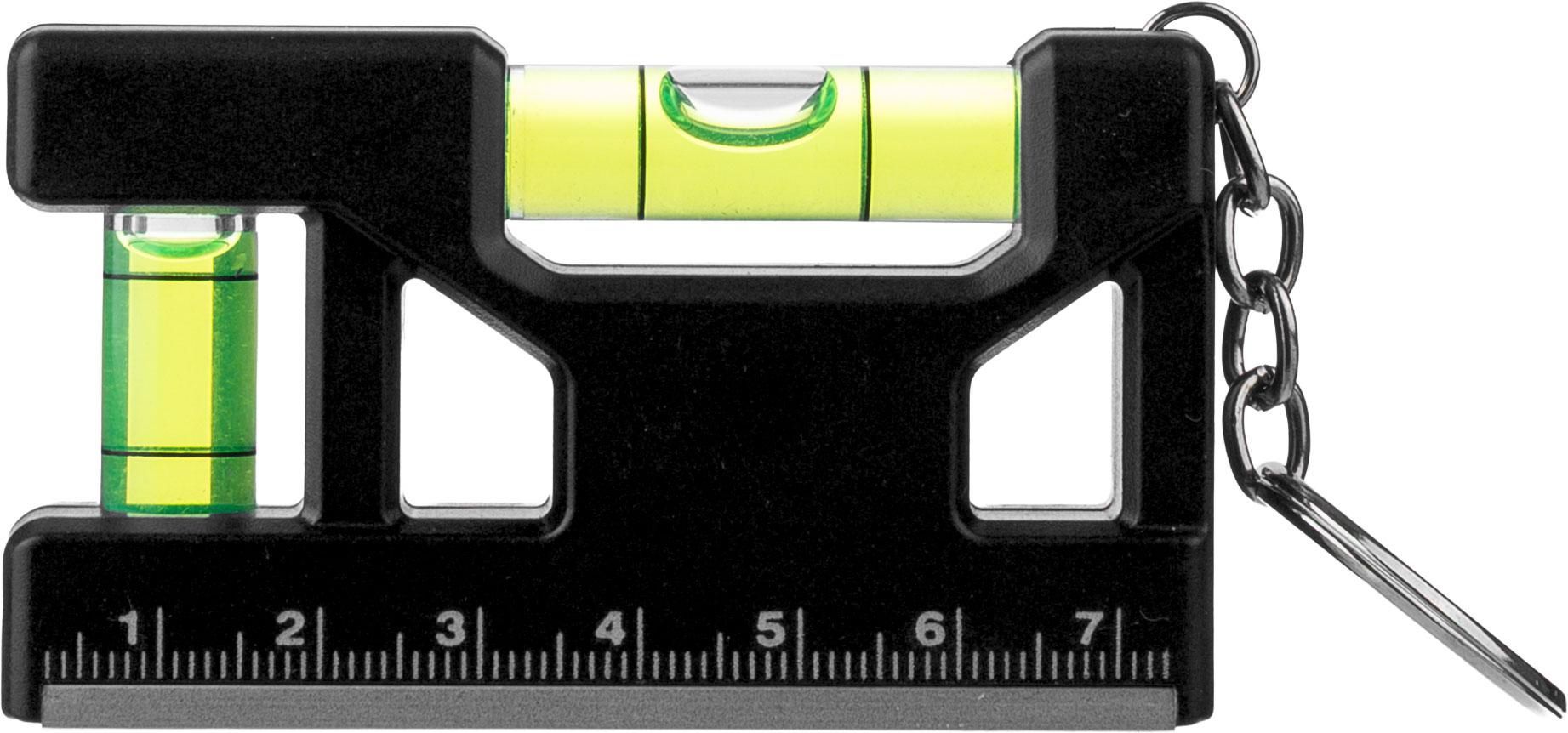 Portachiavi con livella in ABS riciclato Indira