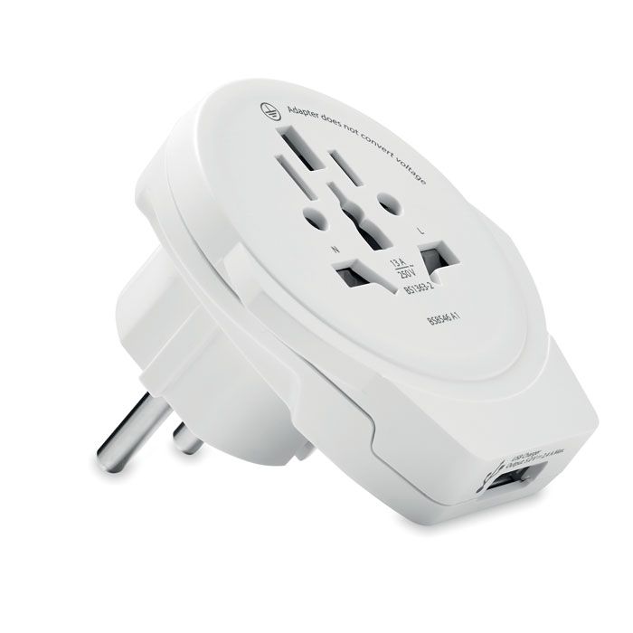 WORLD TO EUROPE. Adattatore Skross USB 12W