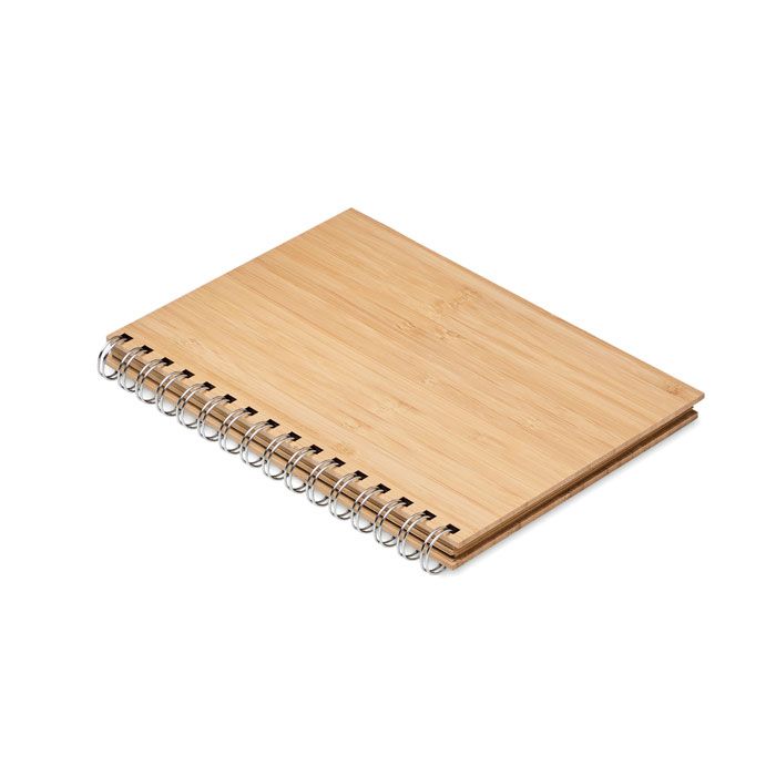 BRAM. Notebook A5 in bamboo rilegato