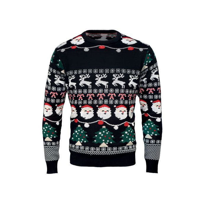 SHAMIS. Maglione natalizio a LED S/M