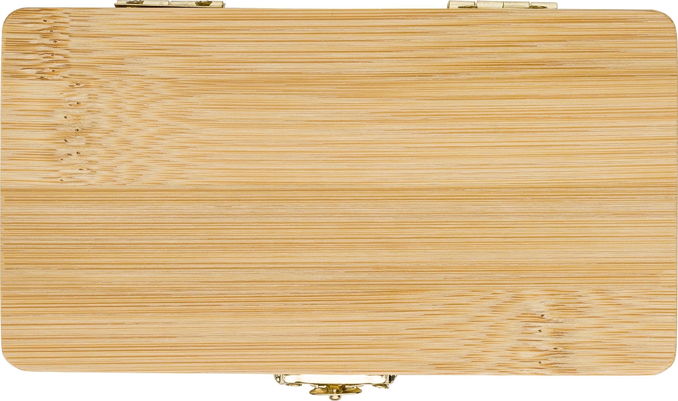 Set attrezzi 25 pezzi, custodia in bambù Willow