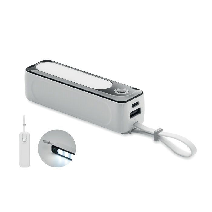POWLIGHT. Powerbank da 5000 mAh con COB
