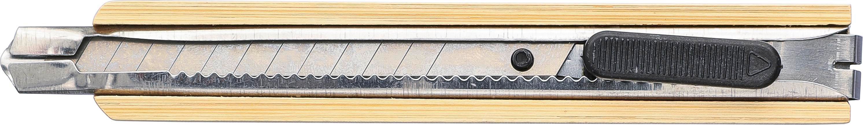 Cutter in metallo con corpo in bambù Jeffrey