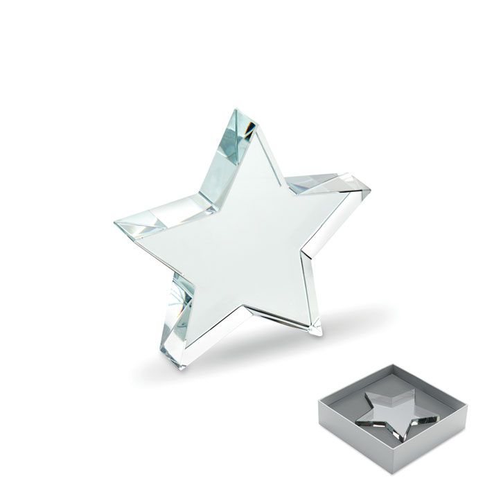 STARWARD. Premio stella in vetro
